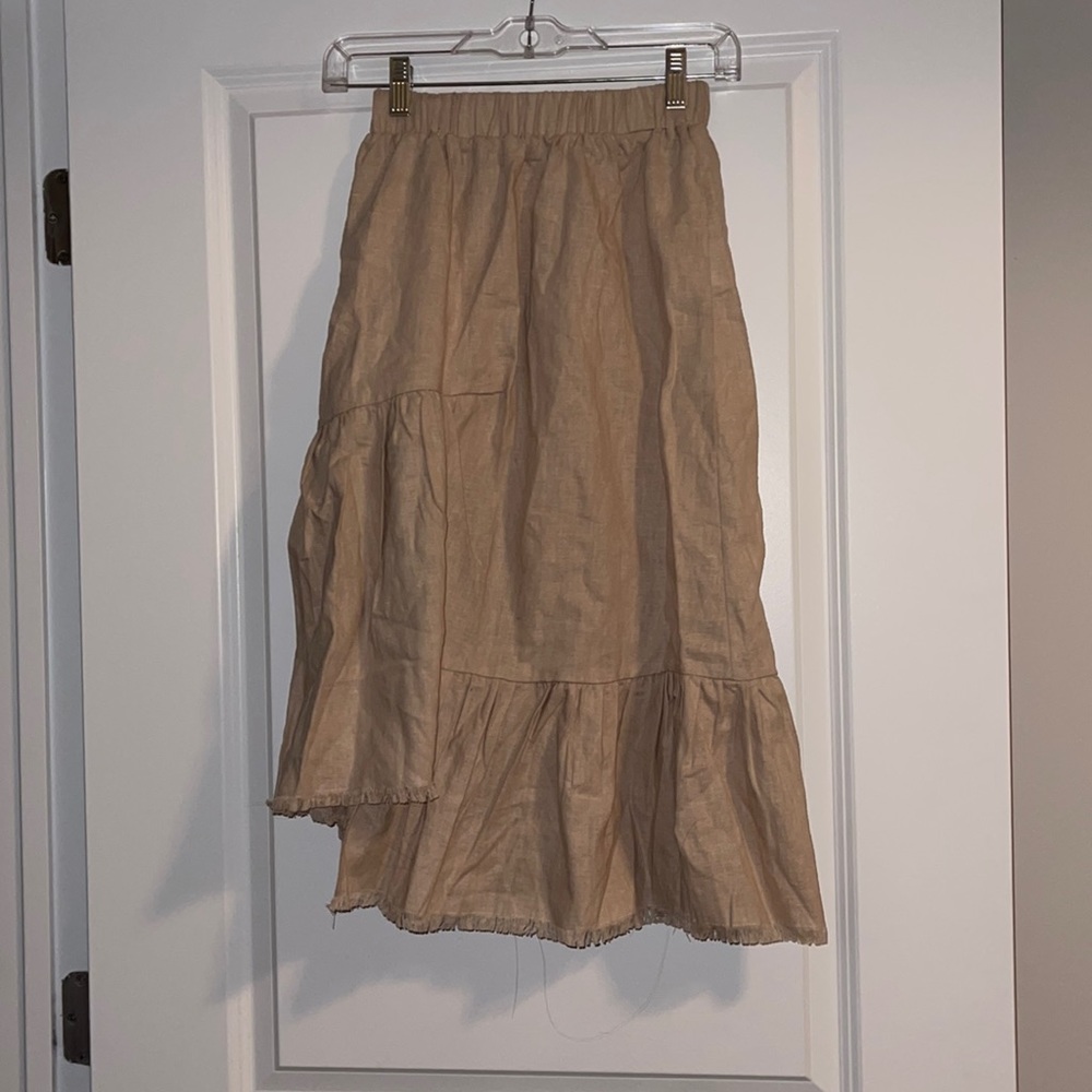 Tan skirt